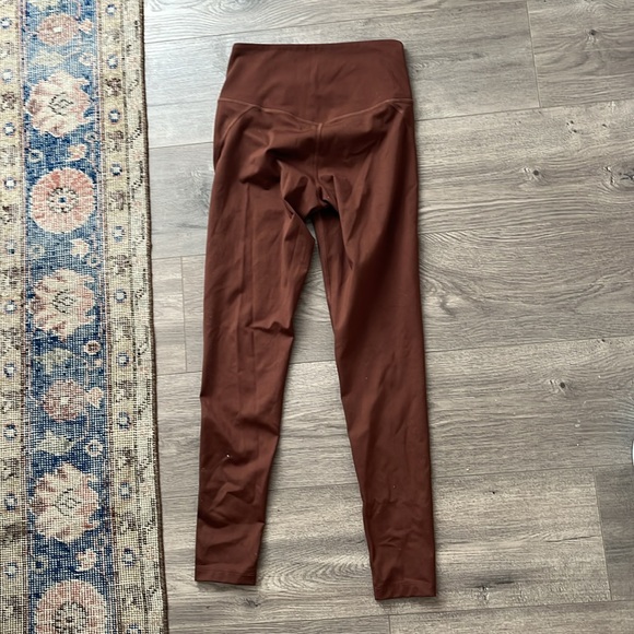 Earth Brown Compressive Leggings (full length) - Picture 5 of 5